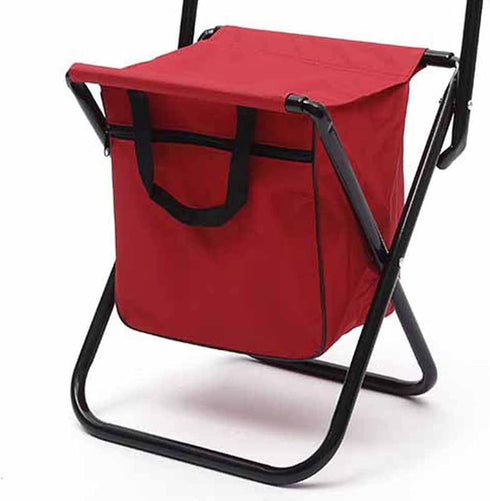 RiToEasysports Folding Chair, Portable Camping Chair with Storage Pocket Bag for Outdoor Fishing, Strong Steel Pipe