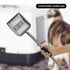 Cat Litter Scoop, Metal Long Handle Kitty Litter Coop Scooper, Heavy Duty Pooper for Litter Box, 32inch