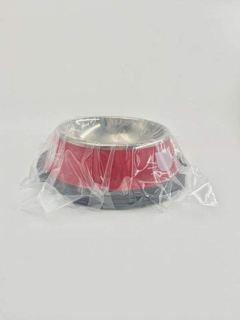 3 PCS SUOXU Stainless Steel Cat Bowls, Non-Skid Base Leak-Proof Feeding Bowls with Cute Cats Painted