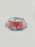 3 PCS SUOXU Stainless Steel Cat Bowls, Non-Skid Base Leak-Proof Feeding Bowls with Cute Cats Painted