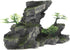 Zerodis Aquarium Ornaments, Simulation Resin Rockery Mountain View Stone with Moss Tree Rock Cave for Fish Tank