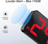 15" Countdown/Up/Stopwatch/12-Level ANJANK Large Gym Timer, LED Digital Wall Clock with Seconds, Timing for Workout