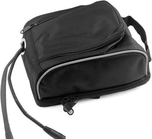 L-faster Electric Bicycle Lithium Bag - Portable Electric Scooter Head Bag for DIY Ebike, Front Head Package