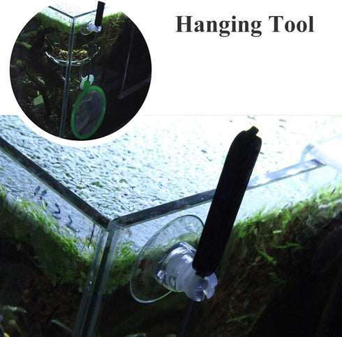 Aquarium Suction Cup Clips Air Tube Holders for Fish Tank, 10 Pieces, Fit Tube/Lighting Wire Outer Diameter 0.2-0.23