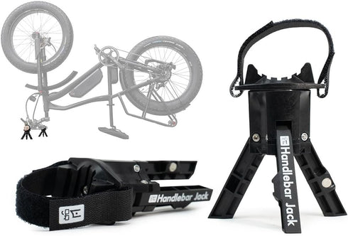 Portable Repair Stand V3 | 3.7" Ground Offset for Bicycles, eBikes | Set of 2 Jacks