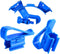 NGe 3Pcs Adjustable Fish Tank Water Hose Holder, Water Tube Clamp Fixed Clip Aquarium Pipe Holder