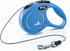 FLEXI New Classic Retractable Dog Leash (Cord), 10 ft, Extra Small, Blue, Ergonomic, Durable, Tangle Free for Dogs Up