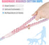 5 FT Handmade Braided Rope Dog Leash for Small, Medium, and Large Dogs, Colorful Macaron