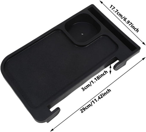 MYXP Clip On Side Table for Camping Chairs,Foldable Chair Cup Holder Tray for Outdoor Camping,Beach,Sports