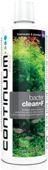 Continuum Aquatics Bacter Clean-F, Cleans Live Rock and Surfaces in Freshwater Aquariums, 250 ml