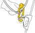PETZL P74 Pulley Carabiner with Gate Opening on Side