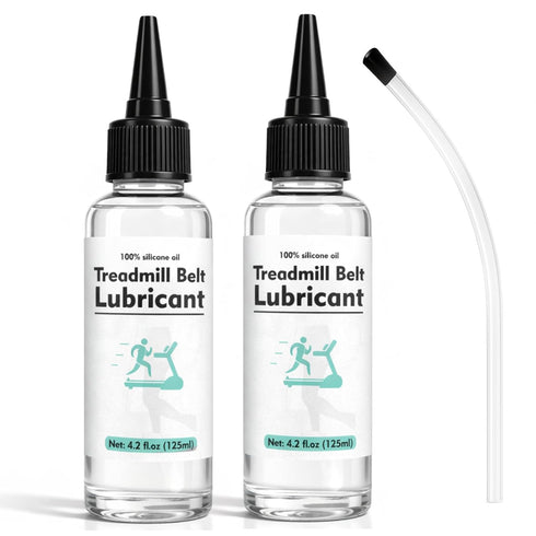 Treadmill Lubricant for Belt 250ml (8.5oz),1000cs 100% Silicone Oil with Leak-Proof Precision