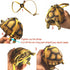 Leather Harness Strap for Tortoise/Turtle Pet Walking Lead Control Rope, Chest Collar (M)