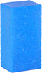Soft Gummy Rubber Abrasive Stone, Blue, 50x25x20mm