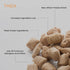 Freeze Dried Cheese Dog Treats - Grain-Free, High-Protein, Human-Grade, Made in The USA