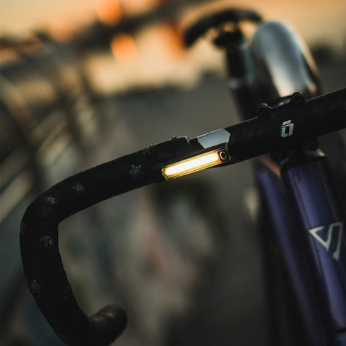 Knog Plus Front Bike Light, COB LED Bicycle Light, USB Rechargeable, Waterproof, Ultralight Cycling Safety Light