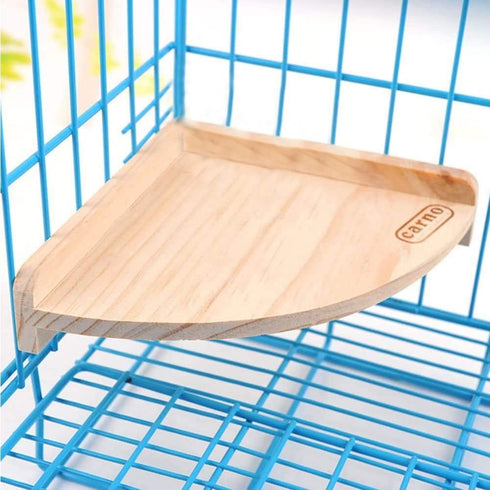 Litewoo Bird Perch Corner Platform Stand Shelf for Birds Budgie Parakeet Cockatiel