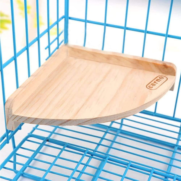Litewoo Bird Perch Corner Platform Stand Shelf for Birds Budgie Parakeet Cockatiel