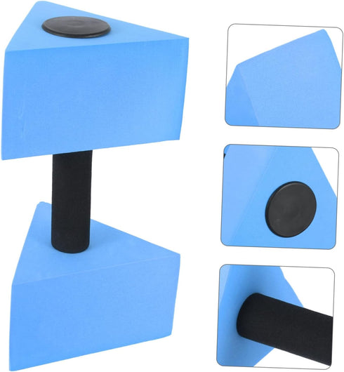 Toddmomy Water Dumbbells for Kids, Adult Exercise Equipment for Swimming Pool, Aquatic Sports Dumbbells Set