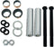 XUANYUDG0769 Golf Cart Spindle Bushing King Pin Tube Claw, Copper Sleeve and Washers Assembly Repair Kit