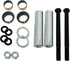 XUANYUDG0769 Golf Cart Spindle Bushing King Pin Tube Claw, Copper Sleeve and Washers Assembly Repair Kit