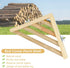 Litewoo Bird Perch Corner Platform Stand for Budgies and Parakeets