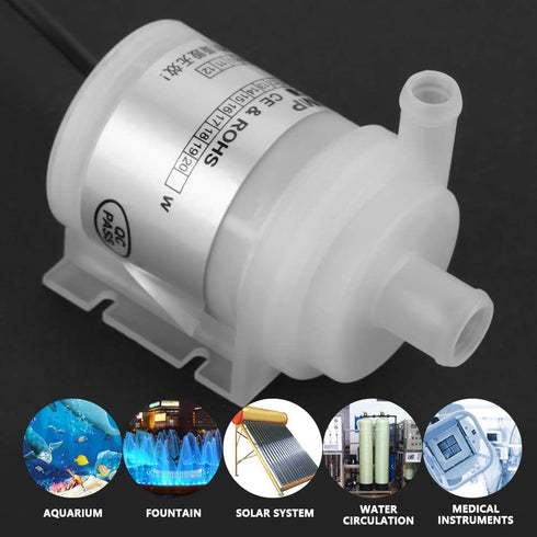 Mini DC 24V Food Grade Micro Brushless 10W for Aquarium Fountain and Medical Instruments