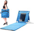 Ynredee Beach Chairs,Beach Mat Lounge Chair for Adults,Portable Lightweight Lounge Mat with Back,Adjustable