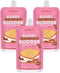 BUDDY BUDDER 3-Pack Peanut Butter Dog Treats, 100% Natural, Healthy, Made in USA - 4oz Squeeze Packs