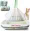 mavere Jumbo Cat Litter Box Liners - 30 Count Extra Large Drawstring Bags,