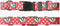 University of Wisconsin Deluxe Adjustable Dog Collar, 1" Wide Collar Adjusts 11-1/2 – 17-1/2" (Medium, Red Badger)