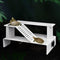 WEAVERBIRD Turtle Basking Platform, Double Decker Aquarium Sink Wharf, Climbing Shelf Turtle Tank Dock Floating Decor