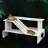 WEAVERBIRD Turtle Basking Platform, Double Decker Aquarium Sink Wharf, Climbing Shelf Turtle Tank Dock Floating Decor