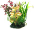 A Set of Five Kinds of Artificial Aquarium Plastic Plants 4 Inch by THE UM24