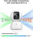 CINMOORE 2 Pack 5G 3K 5MP 2-Way 2.4G/5G Pet Camera Indoor with Phone App, Cat Dog Camera with Speaker, Cameras for Home