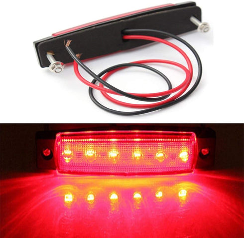 Shangyuan Set 2PCS 2PCS Navigation Lights, LED Boat Light for Bow Light, Marine Led Lights Strip for Kayak Pontoon Boat