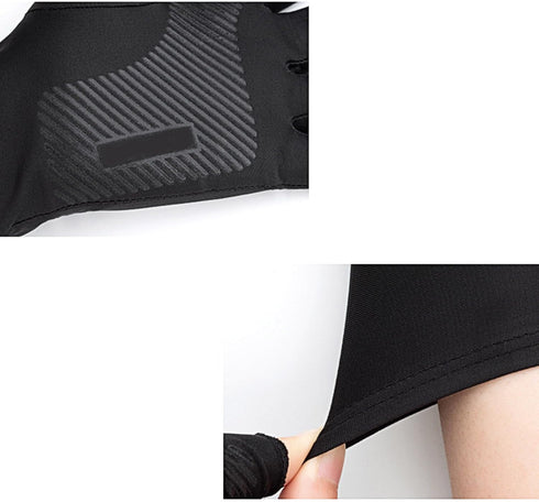 Qsvbeeqj UV For Protection Fishing Fingerless Gloves Light Breathable Sunscreen Driving Gloves Anti UV For Outdoor