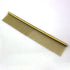 ZoCr Stainless Steel Pet Comb for Dogs & Cats - Pet Grooming Comb with Different Spaced Rounded Teeth (Golden)
