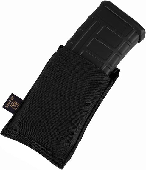 KRYDEX Molle 5.56mm Magazine Pouch, Single/Double/Triple Speed Mag Pouches