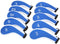 Sword & Shield Sports Neoprene Zipper Golf Club Iron Head Covers - 10pcs/Set