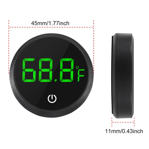 4pcs 0.9F ACEIRMC Fish Tank Digital Thermometer Accurate LED Display to Tank Thermometer Aquarium Temperature
