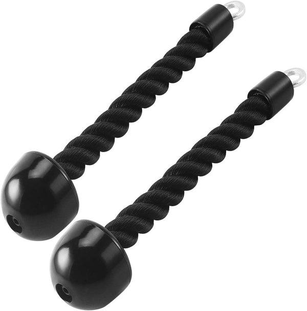 Pull Down Rope Single Grip Attachment for Tricep Bicep Exercise on Cable Machines for Gym Workouts