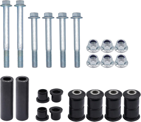 Golf Cart A Arm Suspension Bushing and Sleeve Kits for EZGO RXV #608086 601340 602085 601754 602415 600525