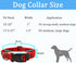 MayPaw Service Dog Collar, 1” and 1.5” Wide Strong Nylon Collar for Medium Large Extra-Large Dogs (Neck Fit 17.5-27",