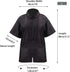 Noverlife L Size Pet Grooming Jacket with Full Zipper - Anti-Static Smock for Dog Cat Beauty, Water Resistant Barber