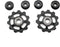 Pro Bamboo Kitchen 2pcs Variable Speed Guide Wheel, 11T Aluminum Sealed Bearing for Bicycle Rear Derailleur