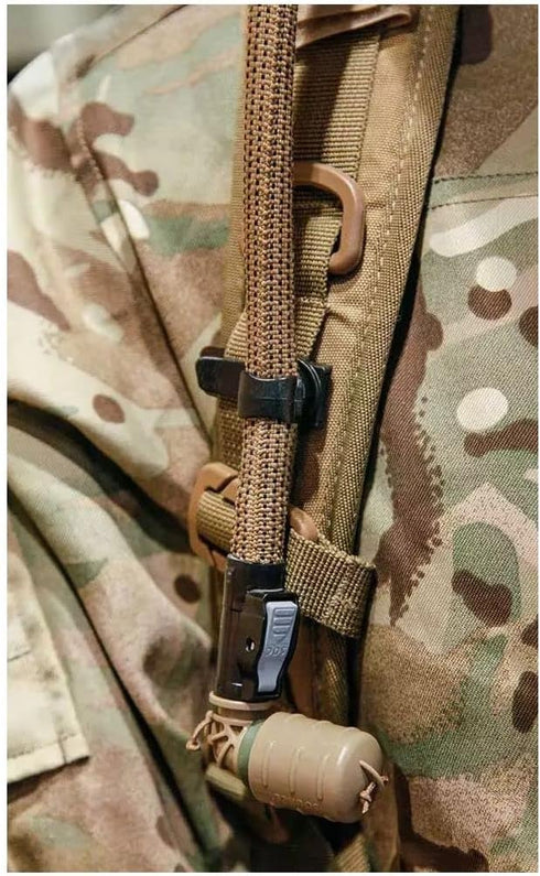 Source Tactical Gear Universal Magnetic Tube Holder Clip, Black
