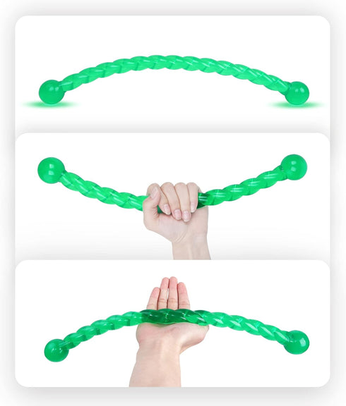 Ycozy Dog Chew Toys, 19'' Long for Medium/Large Dogs, Almost Indestructible Rubber Rope Toys