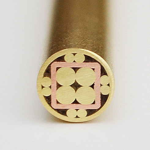 Mosaic Pin Pins Knife Handle Custom Knives Blank Blades, Brass Copper Steel for Hunting Knives (1/4")