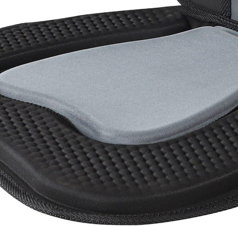 MSC Kayak Seat, Boat Seat Fishing Seat in Light Gray/Black for Comfort on the Water